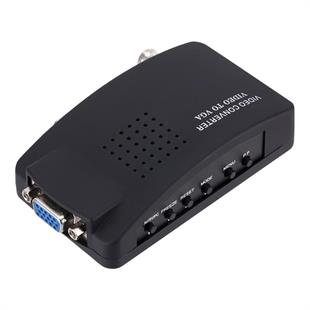 Powermaster PM-983 BNC S-Video VGAdan VGAya Görüntü Dönüştürücü 1080P Destekli