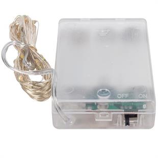 Powermaster PM-2557 Pilli RGB 4 Renkli RGB 10 Metre Kablolu Bağ Led