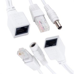 Powermaster Poe IP Kamera Kablosu Dişi Power Uç Aktif Splitter