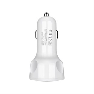 Powermaster TE-091 3xUSB 3.0 Çakmaklık Hızlı Araç Şarj Cihazı