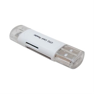 Powermaster USB To Micro USB + Kart Okuyucu Otg Çevirici