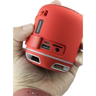 Powerway C4 Taşınabilir Sese Duyarlı Led Işıklı Bluetooth Hoparlör Ses Bombası