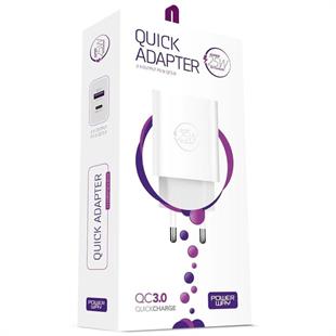 Powerway HW25 Usb 3.0 / Type-C 25W 3.0 A Hızlı Şarj Aleti Başlığı PD25W