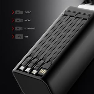 Powerway PD50 50.000mAh 22.5W Süper Hızlı Şarjlı Powerbank