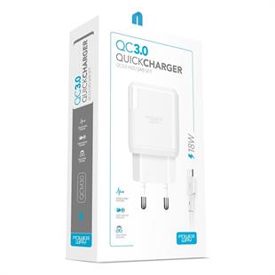 Powerway QCM30 18W Hızlı Şarj Adaptörü + Micro USB Kablo Seti