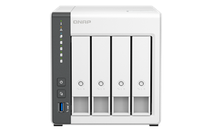 QNAP 4diskli ARM QC-4GB RAM-2.5GbE Nas Server TS-433-4G Distribütör Garantili