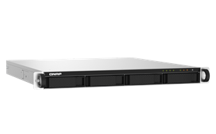 QNAP 4diskli ARM QC AL324-2GB RAM-10GbE SFP+ Rack Nas Server Redundant Power TS-432PXU-RP