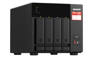 QNAP 4diskli Ryzen V1500B-16GB RAM-2-2.5GbE Nas Server TS-473A (54053)