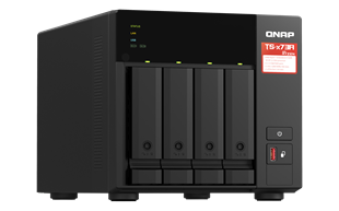 QNAP 4diskli Ryzen V1500B-40GB RAM-2-2.5GbE Nas Server TS-473A (54053)