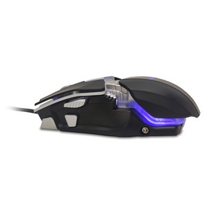 QUADRO DP-480 USB siyah RGB Oyuncu Mouse