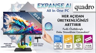 QUADRO EXPANSE AI B424 14165 i5-14400 16GB 512GB SSD 23.8