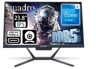 QUADRO STARK AI H424 14165 i5-14400 16GB 512GB SSD 23.8