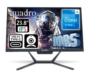 QUADRO STARK H424D5 145850 i5-14400 8GB 512GB SSD 23.8
