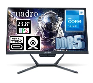 QUADRO STARK H424D5 145850 i5-14400 8GB 512GB SSD 23.8