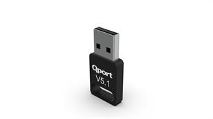 Qport Q-BLU5.1 Bluetooth 5.1 USB adaptör