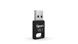 Qport Q-BLU5.1 Bluetooth 5.1 USB adaptör