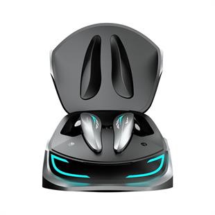 RAMPAGE Clutch T01 Siyah/Gümüş 4 Mikrofonlu ENC+ANC Oyuncu Bluetooth V5.3 TWS Gerçek Kablosuz Kulaklık