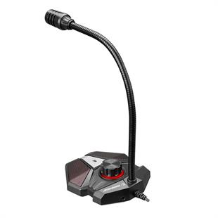 RAMPAGE RMX-M8 TORNADO Gri USB Masaüstü Led Mikrofon