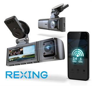 REXING R316 4K GPS WI-FI ARAC KAMERASI + 64GB SD