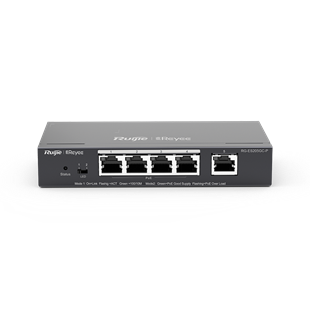 RUIJIE 5port 54w 4port PoE RG-ES205GC-P GIGABIT Yönetilebilir Switch