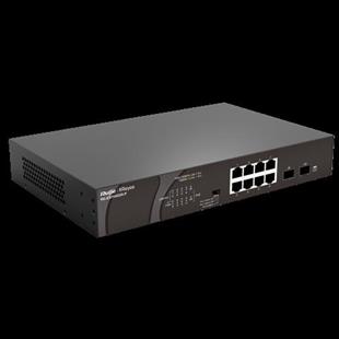 RUIJIE REYEE RG-ES110GDS-P 8 PORT 10/100/1000 8 PORT POE 2 PORT UPLINK 120W YONETILEMEZ DESKTOP SWITCH