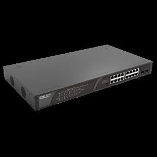 RUİJİE-REYEE RG-ES118GS-P 16XGE 2XGE/SFP F.GİGABİT 247W POE SWİTCH