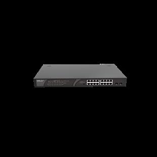 RUİJİE-REYEE RG-ES118GS-P 16XGE 2XGE/SFP F.GİGABİT 247W POE SWİTCH