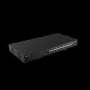 RUİJİE-REYEE RG-ES126S-P 24XFE-2XGE UPLİNK / 1XGE SFP 370W POE SWİTCH