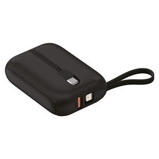 S-LINK  P109M 10000mAh PD20W+QC18W+HSC22.5W Siyah LCD Taşınabilir Pil Şarj Cihazı Powerbank