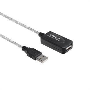 S-LINK 15metre SW-SGG45 Usb2.0 Şeffaf Uzatma Kablo