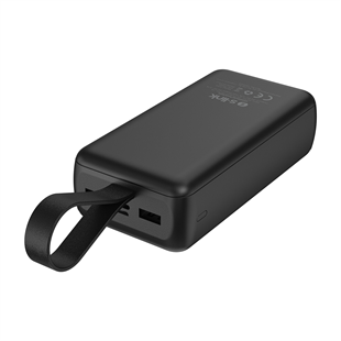 S-LINK G330 30000mAh Micro+Type-C+USB PD20W+QC3.0 18W Siyah LCD Taşınabilir Pil Şarj Cihazı Powerbank