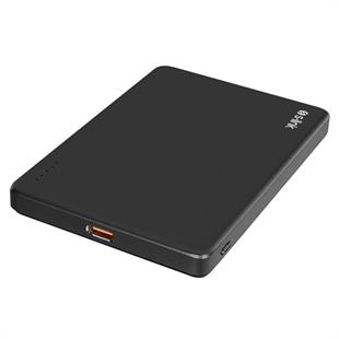 S-LINK MG105 5000mAh PD20W Magsafe 15W Kablosuz Type-C Siyah Taşınabilir Metal Şarj Cihazı Powerbank