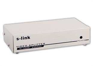 S-LINK SL-2508 8 Port VGA Monitör Çoklayıcı (250 MHZ)