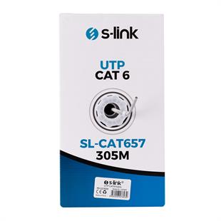 S-LINK SL-CAT657 CAT6 UTP 305 Metre 23awg Network Kablosu
