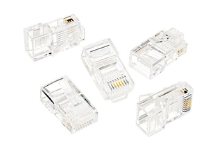 S-LINK SL-COB20P CAT6 UTP Yeni Nesil RJ45 Konnektör (100 Adet)