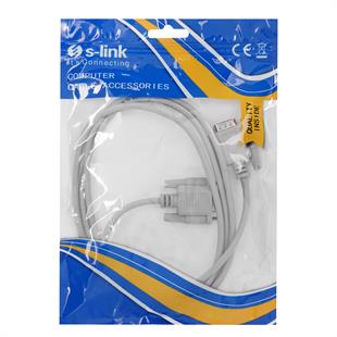 S-LINK SL-DB99 1.5 Mt 9PINM/9PINF RS232 Data Kablosu
