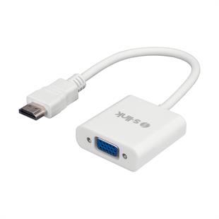 S-LINK SL-HVS13 HDMI to VGA + Audio Micro Usb Çevirici Adaptör