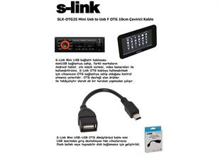 S-LINK SL-TAOTG25M MİNİ USB DİŞİ=>USB ERKEK OTG