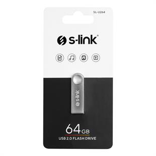 S-LINK SL-U264 64GB USB 2.0 Metal Kasa USB Bellek