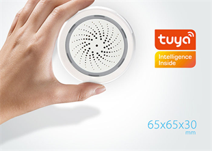 S-LINK Swapp SL-EG03 Isı ve Nem Göstergeli Kablosuz Siren