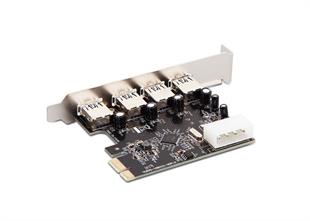 S-Link SL-3EX6 4 PORT USB3.0 PCI Express kart
