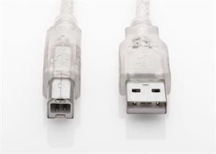 S-Link SL-U2015 1,5 m USB2.0 AE/BE şeffaf yazıcı