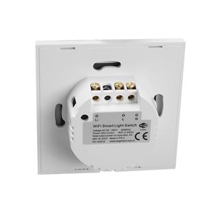 S-Link Swapp SL-EG31 Kablosuz ve Dokunmatik Aydınlatma Anahtarı 1Li Wifi TUYA Destekli