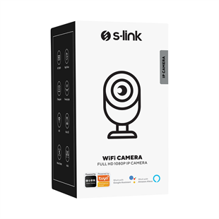 S-link IND04 2.0 MP HD Lens 3.6mm IP Smart Wifi Network TF Card Güvenlik Kamerası TuyA