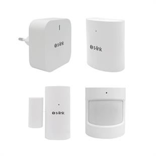 S-link SL-ZS01 Zigbee Sensör Seti 1 Gateway ve 3 Parça Sensör Zigbee TUYA Uyumlu