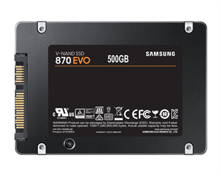 SAMSUNG 500GB 870 EVO MZ-77E500BW 560- 530MB/s SSD SATA-3 Disk