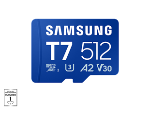 SAMSUNG 512GB T7 MB-MB512T/WW microSD Hafıza Kartı