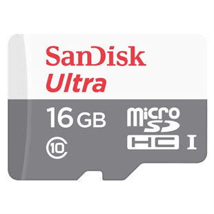 SANDISK 16GB ULTRA SDSQUNS-016G-GN3MN 80MB/s MicroSD Hafıza Kartı
