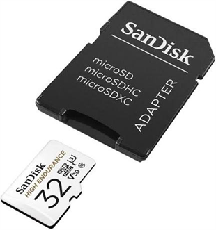 SANDISK 32GB High Endurance SDSQQNR-032G-GN6IA 100MB/s microSDHC Hafıza Kartı
