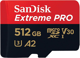 SANDISK 512GB EXTREME PRO SDSQXCD-512G-GN6MA A2 200MB/s MicroSD Hafıza Kartı